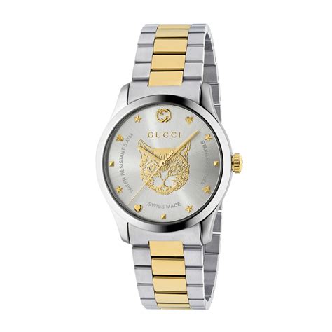 sterling silver gucci watch|Gucci watch women silver.